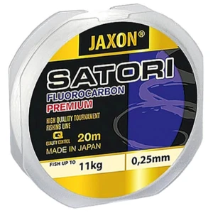Fir Fluorocarbon Jaxon Satori Premium Clear, 20m, 0.55mm, 34kg Fir Fluorocarbon Jaxon Satori Premium Clear, 20m, 0.55mm, 34kg