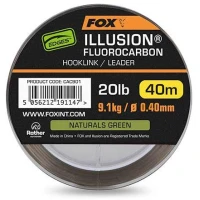 Fir Fox Illusion Fluorocarbon, Naturals Green, 30lbs-13.6kg, 0.50mm, 40m Fir Fox Illusion Fluorocarbon, Naturals Green, 30lbs-13.6kg, 0.50mm, 40m