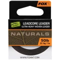 Fir Leadcore Fox Naturals, 7m, 50lb/22.7kg Fir Leadcore Fox Naturals, 7m, 50lb/22.7kg