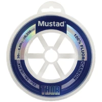 Fir MUSTAD Thor Fluorocarbon Leader, Clear, 0.45mm, 11.3kg, 30m