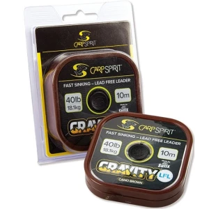 Fir Textil Carp Spirit Inaintas Gravity Lead Free 40lbs 10m 20.40kg Camo Brown Fir Textil Carp Spirit Inaintas Gravity Lead Free 40lbs 10m 20.40kg Camo Brown