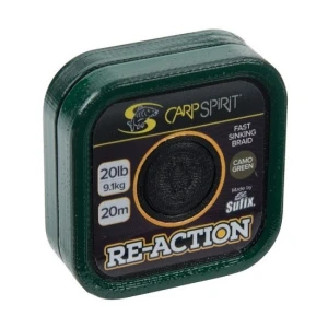 Fir Textil Carp Spirit Re-action Camo Green 20m 35lbs 15.80kg