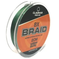 Fir Textil Claumar Pescar 8X Super Braid Strong 20M 58.0Kg 0.35MM