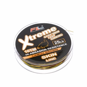 Fir Textil Cu Camasa FL Xtreme Camo Brown Stiff Skin 10m 35 LBS Fir Textil Cu Camasa FL Xtreme Camo Brown Stiff Skin 10m 35 LBS