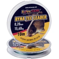 Fir Textil EXTRA CARP Dyna Tec Leader, Green, 10m, 0.18mm, 13.50kg Fir Textil EXTRA CARP Dyna Tec Leader, Green, 10m, 0.18mm, 13.50kg