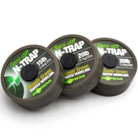 Fir Textil Korda N-trap Semi Stiff Coated, Weedy Green, 20lbs, 20m