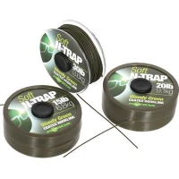 Fir Textil KORDA N-Trap Soft Coated, Weedy Green, 30lbs, 20m