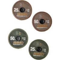 Fir Textil ONE MORE CAST Tackle Ammo Camo Braided Hooklink, Gravel-Silt, 50lbs-22.70kg , 20m