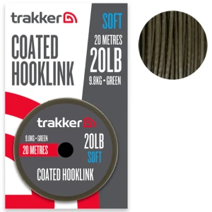 Fir Textil Trakker Soft Coated Hooklink, 11.3kg/25lb, 20m Fir Textil Trakker Soft Coated Hooklink, 11.3kg/25lb, 20m