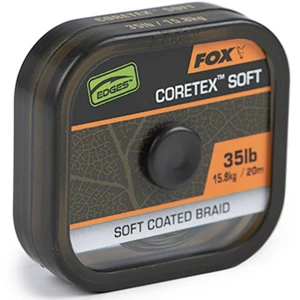 Fir Textil Cu Camasa Fox Naturals Coretex Soft, Verde Inchis, 20m, 35lb/15.8kg