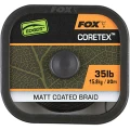 Fir Textil cu Camasa Fox Naturals Coretex, Verde Inchis, 20m, 35lb/15.8KG Fir Textil cu Camasa Fox Naturals Coretex, Verde Inchis, 20m, 35lb/15.8KG