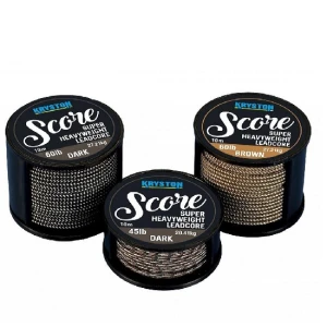 Fir textil Kryston Score Heavyweight Leadcore Muddy Brown 45lb/10m Fir textil Kryston Score Heavyweight Leadcore Muddy Brown 45lb/10m