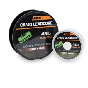 LEADCORE FOX DARK CAMO 45LB - 7MT LEADCORE FOX DARK CAMO 45LB - 7MT