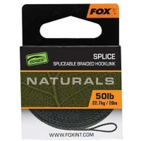 Leadcore Fox Naturals Splice Hooklength 50lb-22.7kg, 20m Leadcore Fox Naturals Splice Hooklength 50lb-22.7kg, 20m