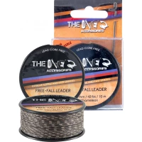THE ONE FREE FALL LEADER MATERIAL 10m 0.75mm 40lbs SILT