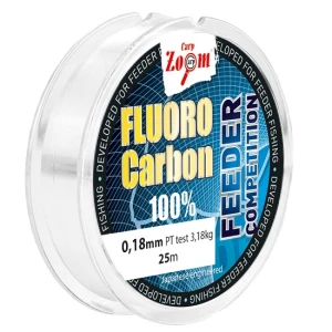 Fir Leader Carp Zoom Fluorocarbon Feeder 25m 0.18mm 3.18kg
