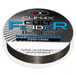 Fir Textil Climax Cult Feeder Fast Sinking Droplink 10m 0.09mm 4.1kg Dark Grey Fir Textil Climax Cult Feeder Fast Sinking Droplink 10m 0.09mm 4.1kg Dark Grey
