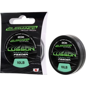 Fir Textil FORMAX Lusson Hooklink, Gri-Verde, 20m, 10lbs