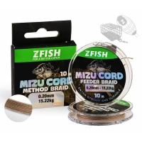 Fir Textil ZFISH MizuCord Method Feeder Braid, 10m, 0,18mm-13.83Kg