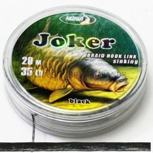 Fir Katran Pentru Legat Carlige Moale - Joker 25lb/20m Black