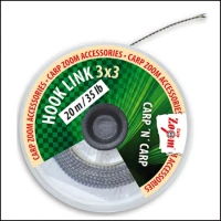 FIR TEXTIL CARP ZOOM HOOKLINK 3x3 MARO 25LB 20M