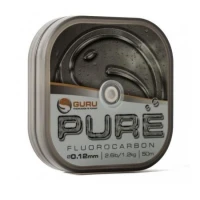 Fir Fluorocarbon Guru Pure Fluorocarbon, 0,14MM/1,5KG/50M