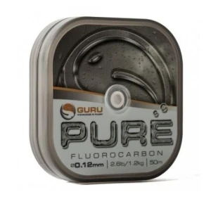 Fir Fluorocarbon Guru Pure Fluorocarbon, 0,18MM/2,1KG/50M Fir Fluorocarbon Guru Pure Fluorocarbon, 0,18MM/2,1KG/50M