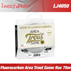 Fir Fluorocarbon Lucky John Area Trout Game Roz 75m 0.18mm 2.2kg Fir Fluorocarbon Lucky John Area Trout Game Roz 75m 0.18mm 2.2kg