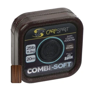 Fir Textil Carp Spirit cu Camasa Combi Soft Camo Brown 20m 25lbs 11.30kg Fir Textil Carp Spirit cu Camasa Combi Soft Camo Brown 20m 25lbs 11.30kg