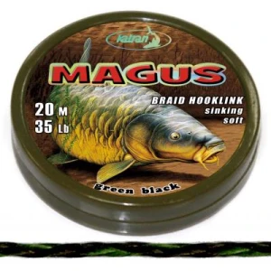 Katran Braided Hook Links Magus 25lb 20 M/25lb/20 M/green Black