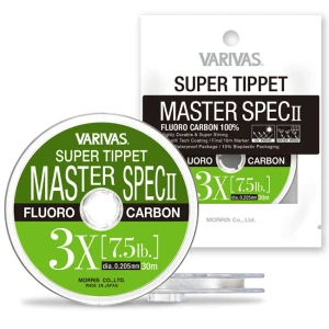 Fir Monofilament Fly Varivas  Super Tippet Master Spec Ll Fluoro -0x 25m 0.285mm 14.5lb