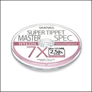 Fir Monofilament Varivas Super Tippet Master Spec Nylon 5x 50m