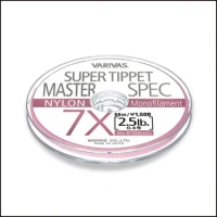 FIR MONOFILAMENT VARIVAS SUPER TIPPET MASTER SPEC NYLON 8X 50M