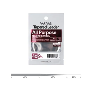 Inaintas Monofilament Varivas Fly All Purpose Fluoro 2x 9ft/2.74m