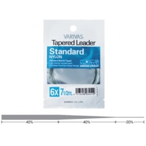 Inaintas Monofilament Varivas Fly Standard Nylon 5x 7.5ft/2.28m
