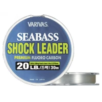 Fir Monofilament Varivas Sea Bass Shock Leader Fluorocarbon 30m 0.260mm 10lb