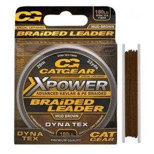 FIR TEXTIL CATGEAR X-POWER BRAIDED LEADER  MARO 280lbs 15m FIR TEXTIL CATGEAR X-POWER BRAIDED LEADER  MARO 280lbs 15m