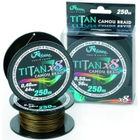 Fir Filfishing Titan Camou Braid, 65kg, 0.60mm, 250m Fir Filfishing Titan Camou Braid, 65kg, 0.60mm, 250m