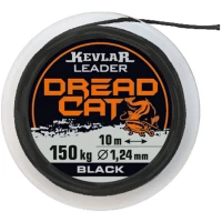 Fir Inaintas Konger Kevlar Dread Cat Leader Negru, 10m, 1.24mm, 150kg