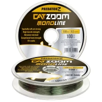 Fir Monofilament Carp Zoom Catzoom Monoline, Green, 100m, 0.60mm, 30.20kg