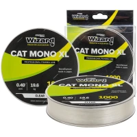 Fir Monofilament Energo Team Wizard Cat Mono XL Catfish Transparent, 0.35mm, 17.95kg, 1000m