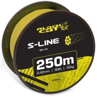 Fir Textil Black Cat S-line Yellow, 250m, 0.42mm, 45kg/99lb