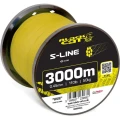 Fir Textil BLACK CAT S-Line Yellow, 3000m, 0.45mm, 50kg/110lb