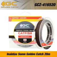 Fir Textil Inaintas Golden Catch Catfish Leader 20m, 1.00mm, 80kg Fir Textil Inaintas Golden Catch Catfish Leader 20m, 1.00mm, 80kg