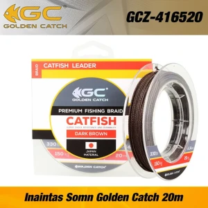 Fir Textil Inaintas Golden Catch Catfish Leader 20m, 1.00mm, 80kg Fir Textil Inaintas Golden Catch Catfish Leader 20m, 1.00mm, 80kg