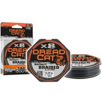 Fir Textil Konger Dread Cat Braided Vx8 Negru, 300m, 0.30mm, 38.4kg