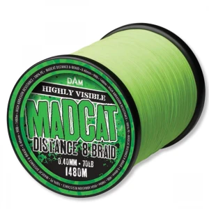 Fir Textil Madcat Distace 8x Hivis Green 0.60mm 675m 61.2kg
