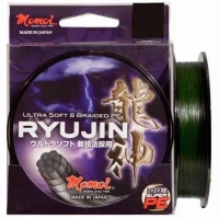 Fir Textil Momoi Ryujin PE Braided, Moss Green, 55kg, 0.49mm, 300m Fir Textil Momoi Ryujin PE Braided, Moss Green, 55kg, 0.49mm, 300m