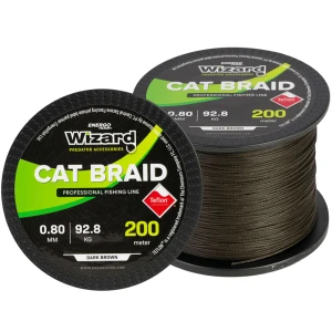 Fir WIZARD Cat Braided Line Dark Brown, 0.50mm, 55.20kg, 200m