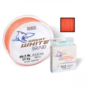 Fir Zebco Great White Braid 030mm 300m Fir Zebco Great White Braid 030mm 300m